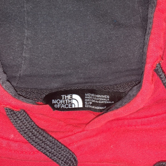 MENS Small Red Northface Hoodie - Picture 2 of 3
